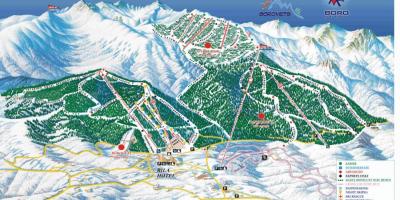 Bulgarien ski Karte